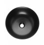 Invena Dokos kerámia mosdótál 39,5 cm, fél-matt fekete CE-19-005-C