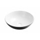 Invena Dokos kerámia mosdótál 39,5 cm, fekete / fehér CE-19-041-C