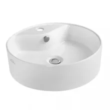   Invena Rondi pultra ültethető kerámia mosdó 47 cm, fehér CE-21-001-W