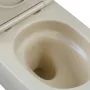 Invena Tavro csendes öblítésű fali kerámia WC csésze Soft-Close és könnyen levehető ülőkével, matt cappuccino kivitelben.