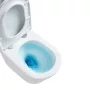 Invena LIMNOS fali Rimless kerámia WC csésze Swirlflush öblítéssel és Duroplast ülőkével, fehér CE-93-001-L