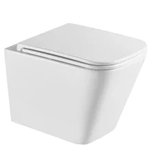   Invena FLORIN fali kerámia WC csésze Swirlflush öblítéssel és lágyan záródó ülőkével, fehér CE-94-001-L