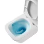 Invena FLORIN fali kerámia WC csésze Swirlflush öblítéssel és lágyan záródó ülőkével, fehér CE-94-001-L