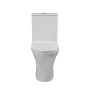 Invena Siros kompakt perem nélküli monoblokk WC csésze tartállyal és Soft-Close WC ülőkével, fehér kivitelben.