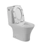 Invena Siros kompakt perem nélküli monoblokk WC csésze tartállyal és Soft-Close WC ülőkével, fehér kivitelben.