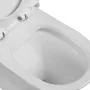 Invena Siros kompakt perem nélküli monoblokk WC csésze tartállyal és Soft-Close WC ülőkével, fehér kivitelben.