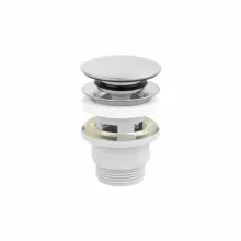   Invena Click-Clack leeresztő szelep, túlfolyós mosdóhoz, króm SC-B1-029-G