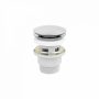 Invena Click-Clack leeresztő szelep, túlfolyós mosdóhoz, króm SC-B1-029-G