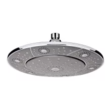   Invena SOCHO fejzuhany gömbcsuklóval 240x240, szürke/króm SC-D1-002-C