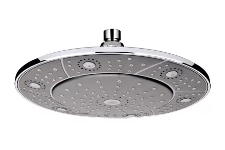 Invena SOCHO fejzuhany gömbcsuklóval 240x240, szürke/króm SC-D1-002-C