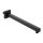 Invena szögletes fali zuhanykar fejzuhanyhoz 400 mm, fekete SC-D1-078-S