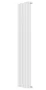 Invena Mono fürdőszobai acél radiátor 1600x480 mm, fehér kivitelben.