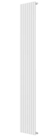 Invena Mono fürdőszobai acél radiátor 2000x480 mm, fehér kivitelben.