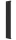 Invena Mono fürdőszobai acél radiátor 1800x480 mm, fekete kivitelben.