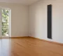 Invena Mono fürdőszobai acél radiátor 1800x480 mm, fekete kivitelben.