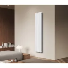 Invena Duo fürdőszobai acél radiátor 1800x480 mm, fehér kivitelben.