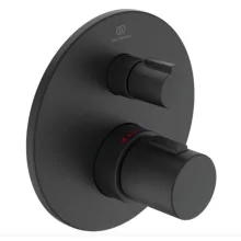   Ideal Standard Ceratherm T100 falsík alatti termosztátos 1 fogyasztós csaptelep, selyemfekete A5813XG