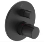 Ideal Standard Ceratherm T100 falsík alatti termosztátos 1 fogyasztós csaptelep, selyemfekete A5813XG