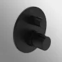 Ideal Standard Ceratherm T100 falsík alatti termosztátos 1 fogyasztós csaptelep, selyemfekete A5813XG