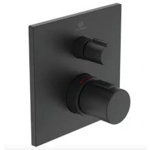   Ideal Standard Ceratherm C100 falsík alatti termosztátos 1 funkciós csaptelep, selyemfekete A6956XG