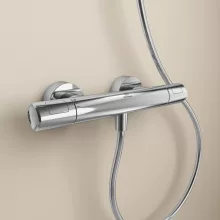   Ideal Standard Ceratherm T100 termosztátos zuhanycsaptelep, króm A7229AA