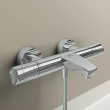   Ideal Standard Ceratherm T100 termosztátos csaptelep kádkifolyóval, króm A7238AA