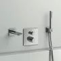 Ideal Standard Ceratherm C100 falsík alatti termosztátos két funkciós csaptelep, króm A7522AA