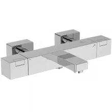   Ideal Standard Ceratherm C100 termosztatos két funkciós csaptelep kádkifolyóval, króm A7538AA