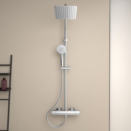 Ideal Standard Ceratherm C100 termosztátos zuhanyrendszer, króm A7540AA