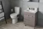Ideal Standard IOM  Falra szerelhető WC-kefe tartóval, króm-szaténozott üveg A9119AA