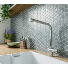   Ideal Standard Ceralook hidegindítású mosogató csaptelep L-kifolyóval, króm BC174AA