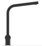 Ideal Standard Ceralook hidegindítású mosogató csaptelep L-kifolyóval, selyem fekete BC174XG