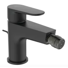   Ideal Standard Cerafine O egykaros bidé csaptelep leeresztővel, selyem fekete BC705XG