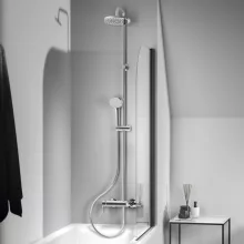   Ideal Standard Cerafine O egykaros zuhanyrendszer kádtöltővel, króm BC749AA
