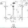 Ideal Standard Cerafine O egykaros zuhanyrendszer, selyem fekete BC750XG