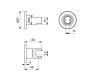 Ideal Standard Idealrain fali zuhanytartó, króm BC806AA