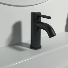   Ideal Standard Ceraline egykaros mosdócsaptelep Click-Clack leeresztővel, matt fekete BC822XG