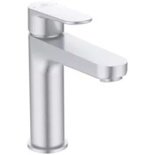   Ideal Standard Cerafine O H120 mosdócsaptelep Click-Clack leeresztővel, matt ezüst BD131SI