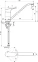 Ideal Standard Cerabase álló mosogató csaptelep, króm BD431AA