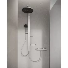   Ideal Standard ALU+ Ceraflow zuhanyrendszer zuhanyváltóval, ezüst BD585SI
