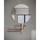 Ideal Standard ALU+ Beauty Bar M tükör 580x145,5x717 mm és polcrendszer, rosé BD588RO