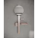 Ideal Standard ALU+ Beauty Bar S nagyító tükör 311x160x717 mm és polcrendszer, rosé BD589RO