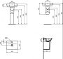 Ideal Standard Connect Air szifontakaró mosdóhoz, fehér E034501