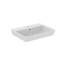   Ideal Standard Connect Air Cube szögletes kerámia mosdó előfúrt csaplyukkal 60x46 cm, fehér E074201