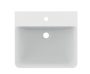 Ideal Standard Connect Air Cube szögletes kerámia mosdó előfúrt csaplyukkal 50x45 cm, fehér E074601