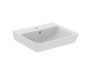 Ideal Standard Connect Air Cube szögletes kerámia mosdó előfúrt csaplyukkal 50x45 cm, fehér E074601