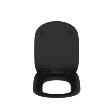   Ideal Standard Tesi lágyan záródó vékonyított WC ülőke, easy take off, matt fekete T3527V3