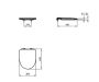 Ideal Standard I.Life A Duroplast WC ülőke, fehér T467501