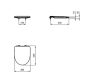 Ideal Standard I.Life A ívelt WC ülőke lecsapódásgátlóval, Easy Take, fehér T467601