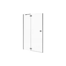   Jika Pure jobbos zuhanyajtó 80x195 cm, átlátszó üveg, ezüst profilszín 2544210026681